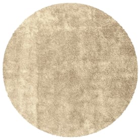 Floorpassion Reef 12 - Hoogpolig Rond vloerkleed in Crème kleur Floorpassion Reef 12 - Hoogpolig Rond vloerkleed in Crème kleur