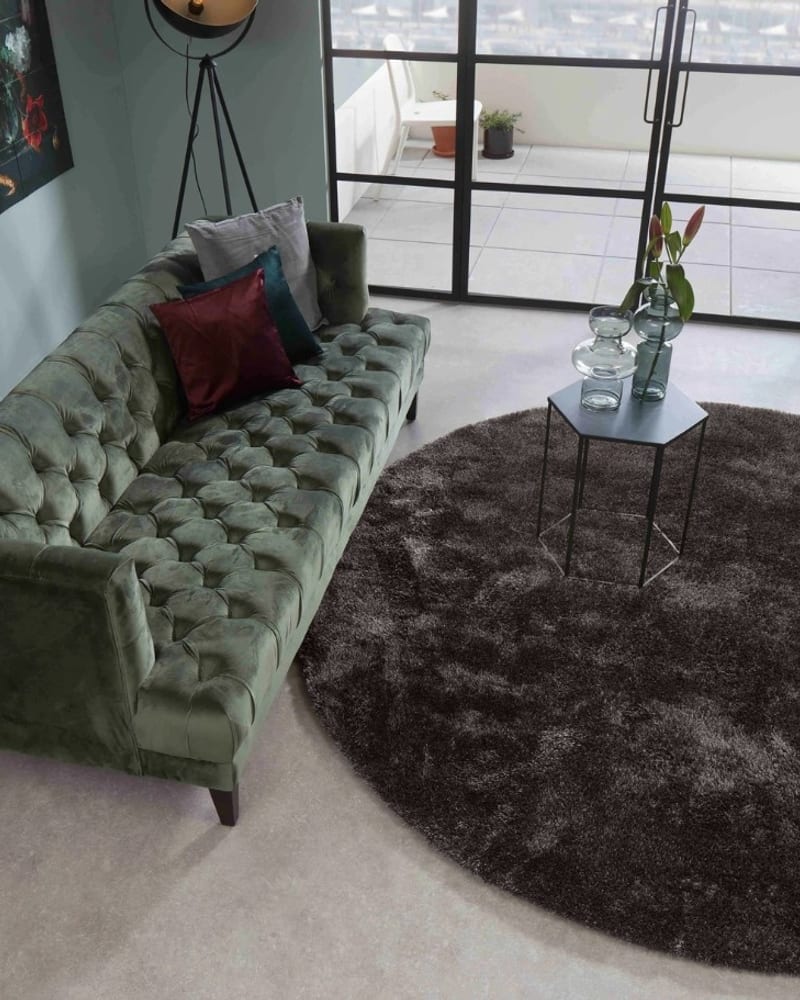 Floorpassion Ross 27 - Rond hoogpolig vloerkleed Floorpassion Ross 27 - Rond hoogpolig vloerkleed