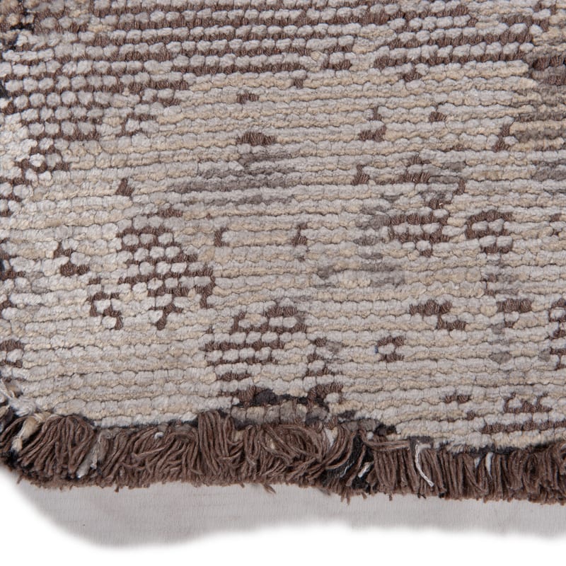 Amorf 17 - authentiek tapijt in grijze/beige mix