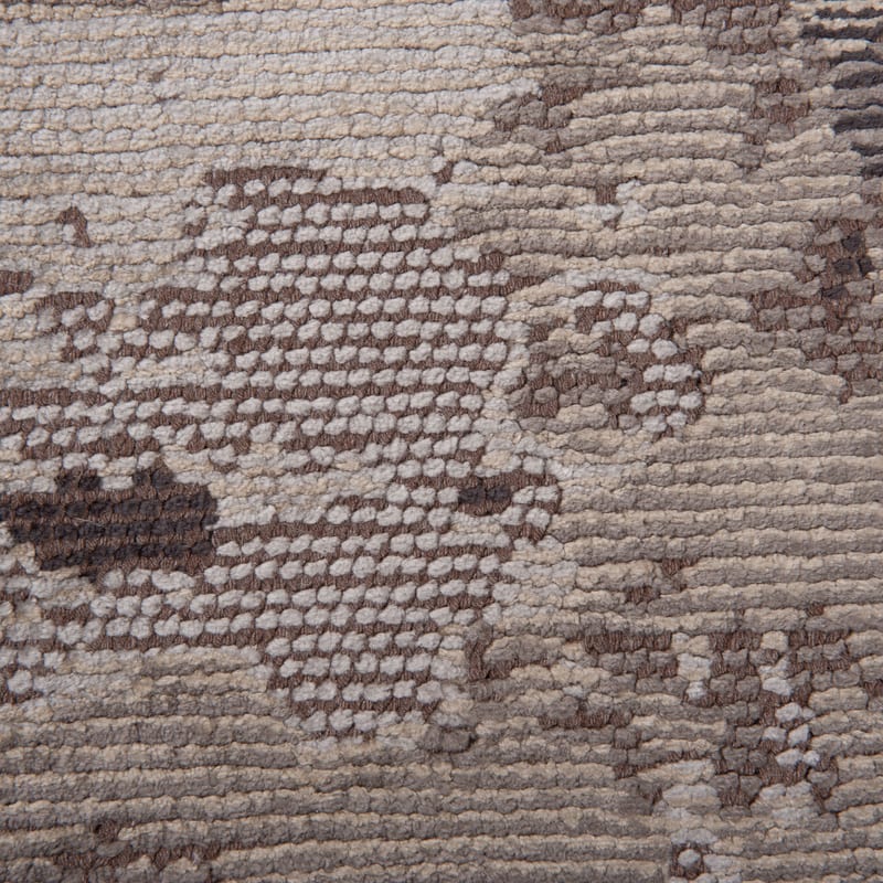 Amorf 17 - authentiek tapijt in grijze/beige mix