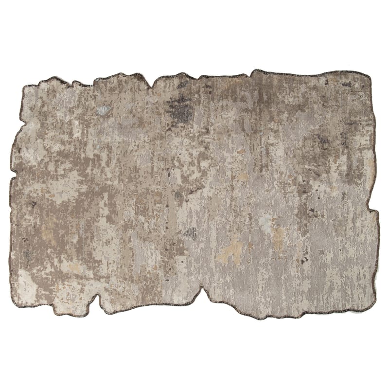 Amorf 17 - authentiek tapijt in grijze/beige mix