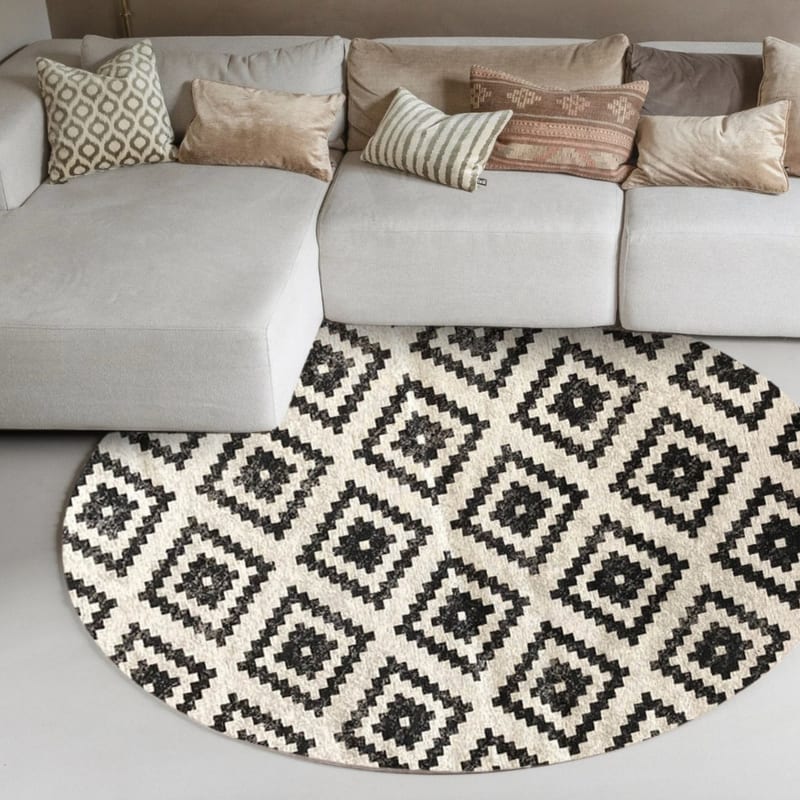 Touch of Maroc - Rond Vloerkleed in tijdloos design by Fred van Leer