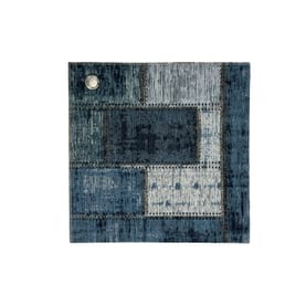 Floorpassion Enzo 36  staal - Vintage vloerkleed 
