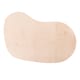 Hampton Soft Cream 12 - vloerkleed in organische vorm