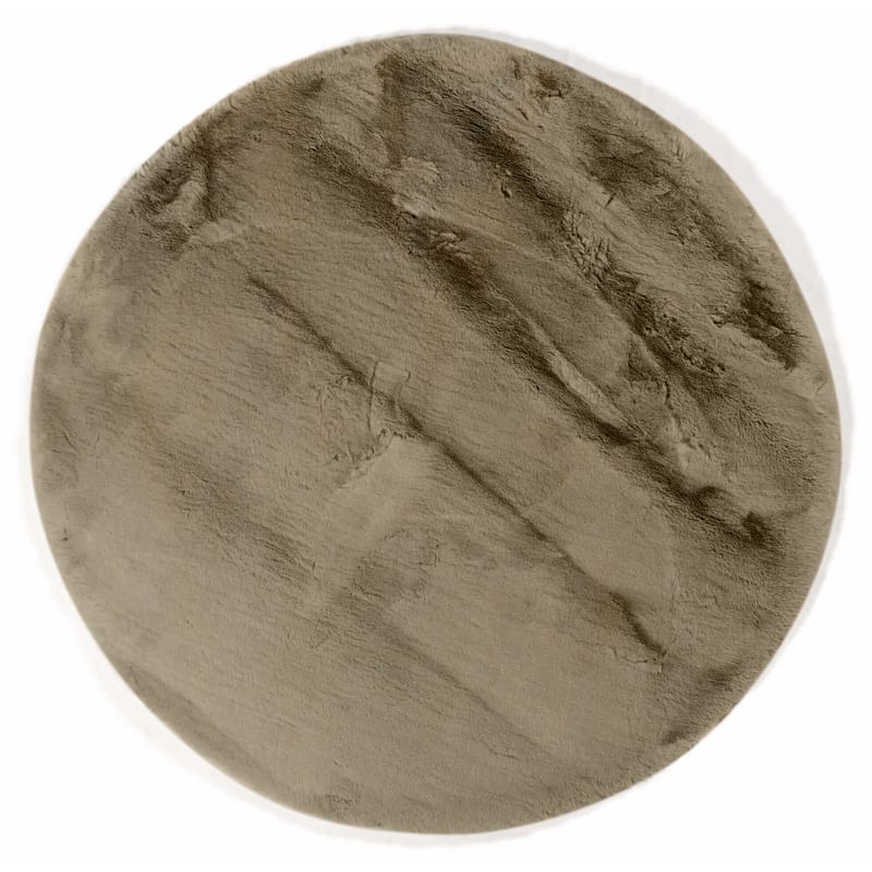 Hampton Forrest 15 - Rond hoogpolig vloerkleed
