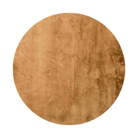 Floorpassion Noëlle Riche 69 - Rond vloerkleed Goudbruin