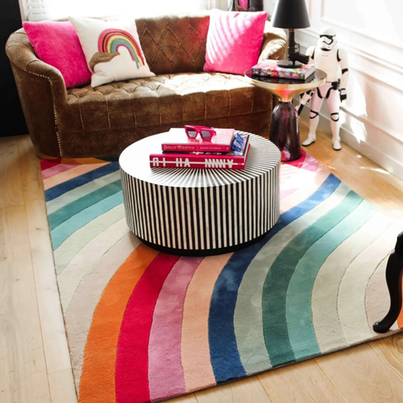 Rainbow 98 - Candy multi color vloerkleed