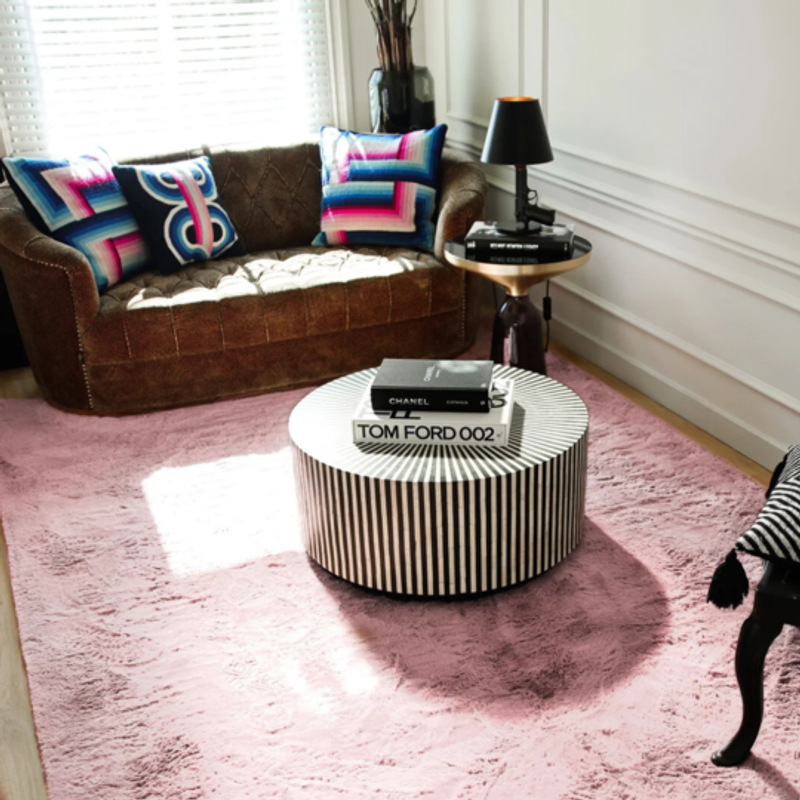 Hampton Soft Berry Pink 44 - Premium zacht hoogpolig vloerkleed  