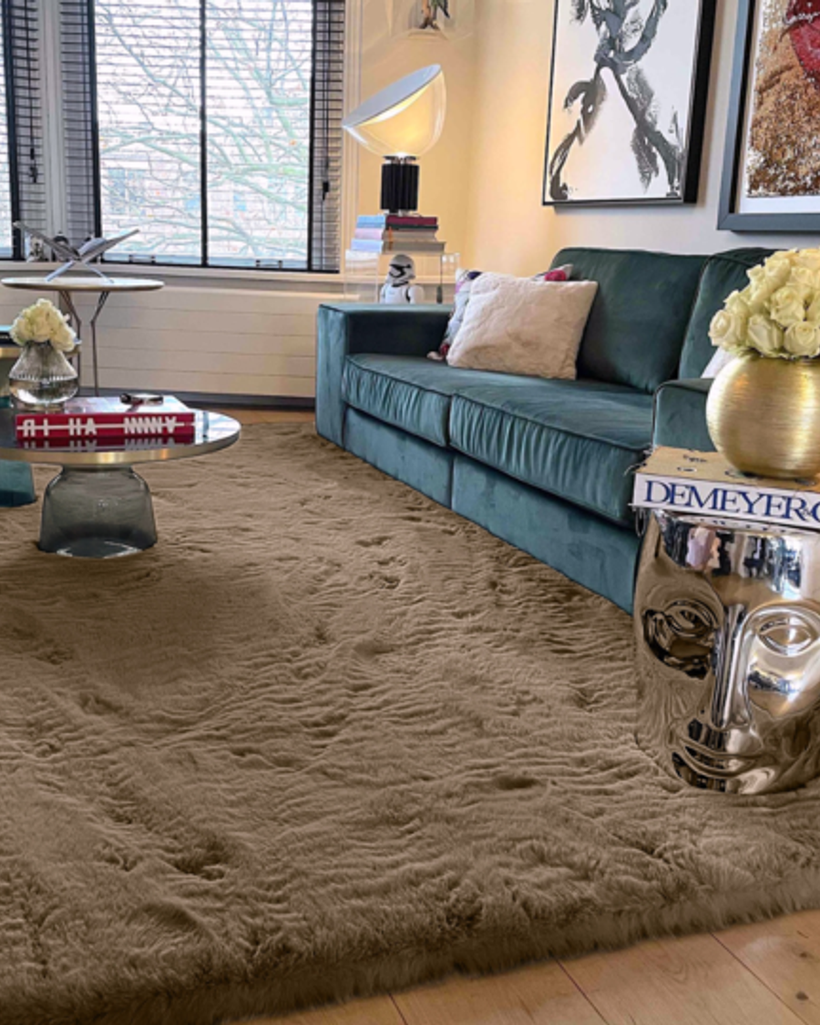 Hampton Forrest 15 - Premium zacht hoogpolig vloerkleed