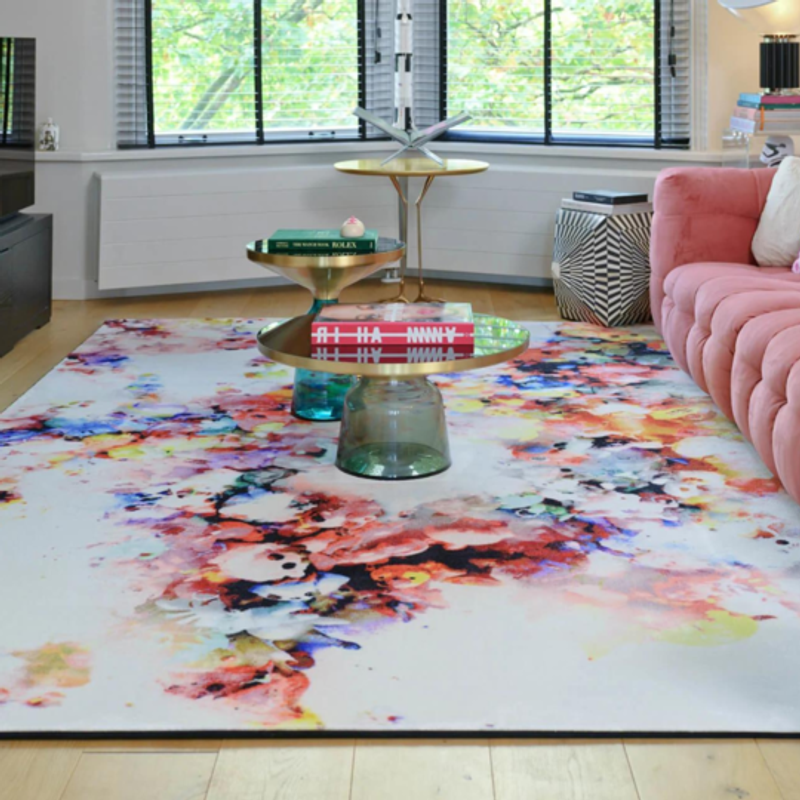 Design vloerkleed Play Alive Pink 93 - Fred van Leer X Bram Reijnders