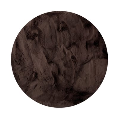 Fred van Leer Hampton Espressobruin 18 - Rond hoogpolig vloerkleed Fred van Leer Hampton Espressobruin 18 - Rond hoogpolig vloerkleed