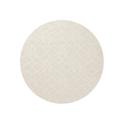 Floorpassion Prestige 10 - Elegant rond laagpolig outdoor vloerkleed