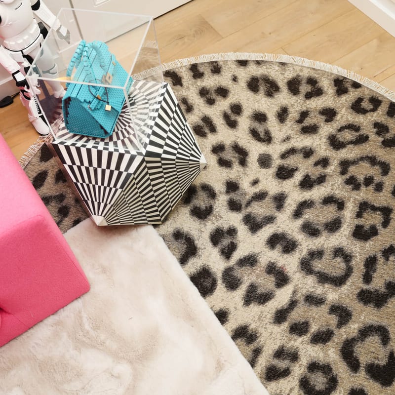 Out of Africa Deluxe - rond vloerkleed - Floorpassion X Fred van Leer