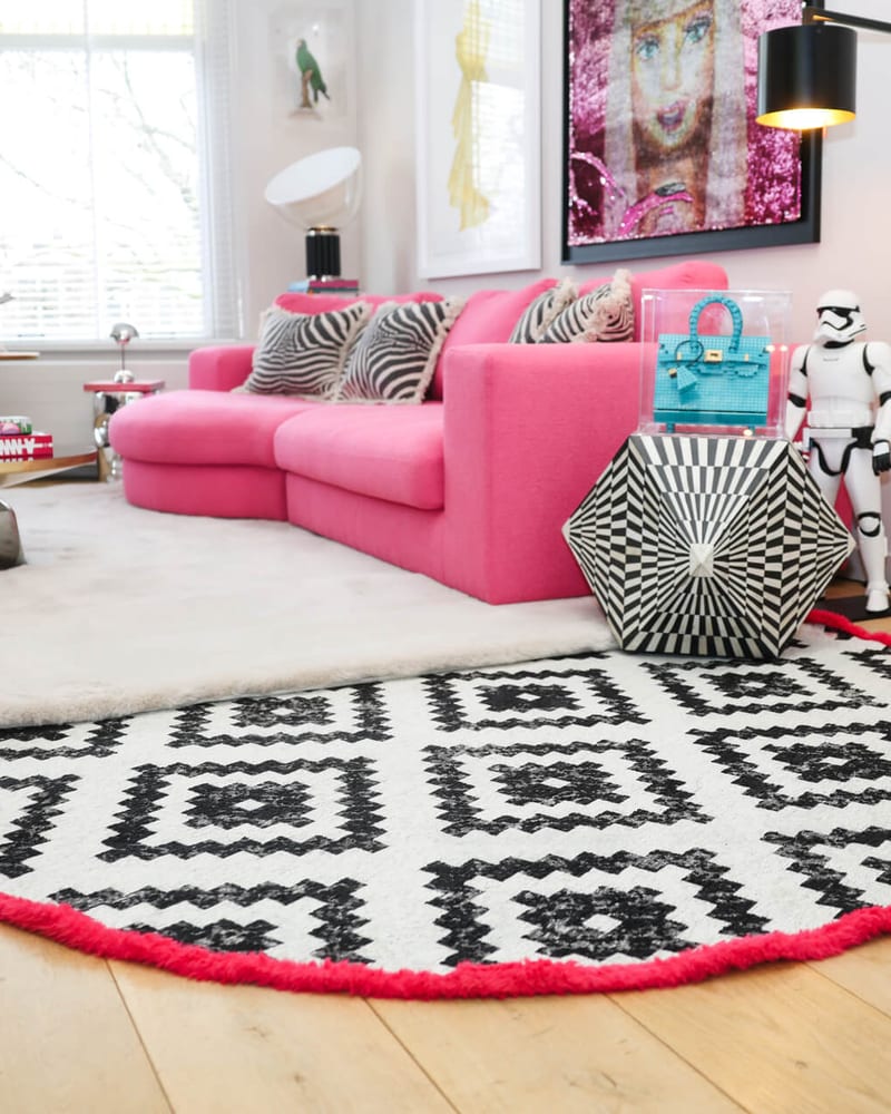 Fred van Leer Touch of Maroc Deluxe  - rond vloerkleed by Fred van Leer