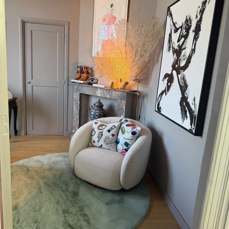 Fay Soft Mintgroen - Rond vloerkleed zacht 