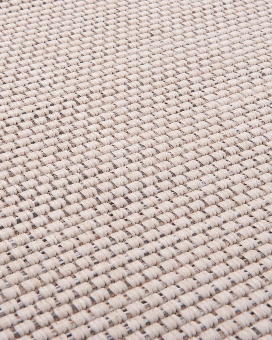 Napa 11 - Outdoor vloerkleed ellips in crème kleurstelling