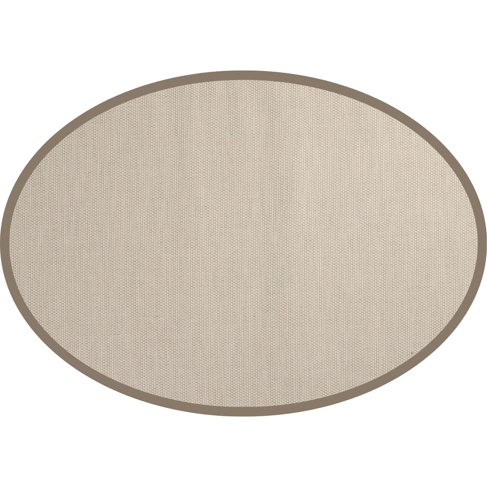 Napa 11 - Outdoor vloerkleed ellips in crème kleurstelling