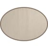 Floorpassion Napa 11 - Outdoor vloerkleed ellips in crème kleurstelling Floorpassion Napa 11 - Outdoor vloerkleed ellips in crème kleurstelling