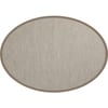 Floorpassion Napa 35 - Outdoor vloerkleed ovaal met blauwe details Floorpassion Napa 35 - Outdoor vloerkleed ovaal met blauwe details