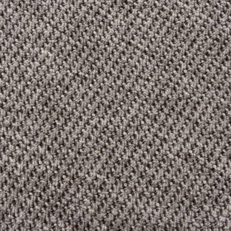 Sisal Outdoor 21 - Sisal vloerkleed ellips voor buiten in lichtgrijs met lichtgrijze band 