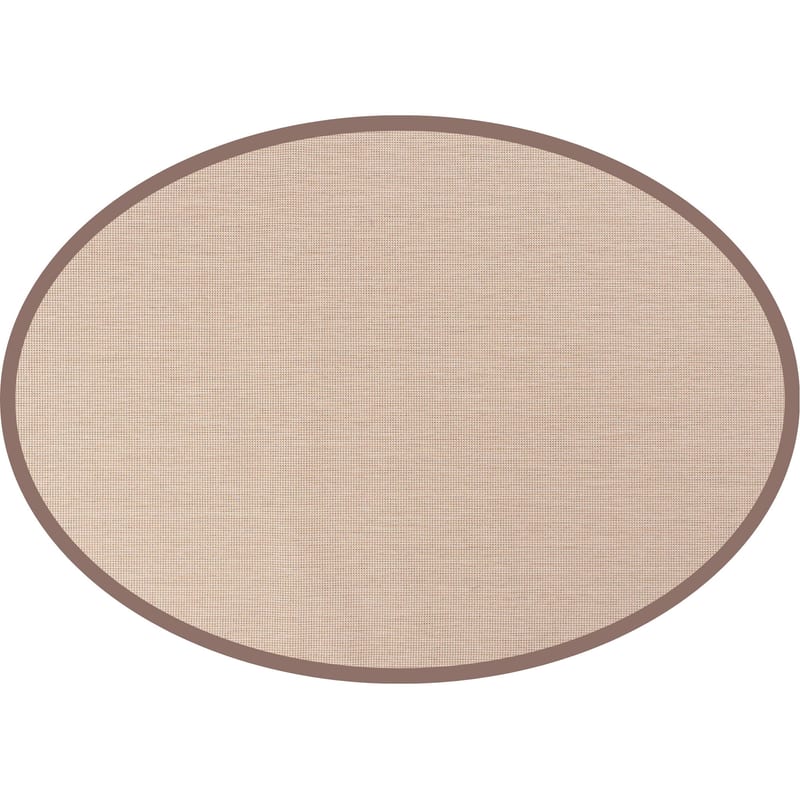 Outdoor vloerkleed Botanique ellips - Taupe