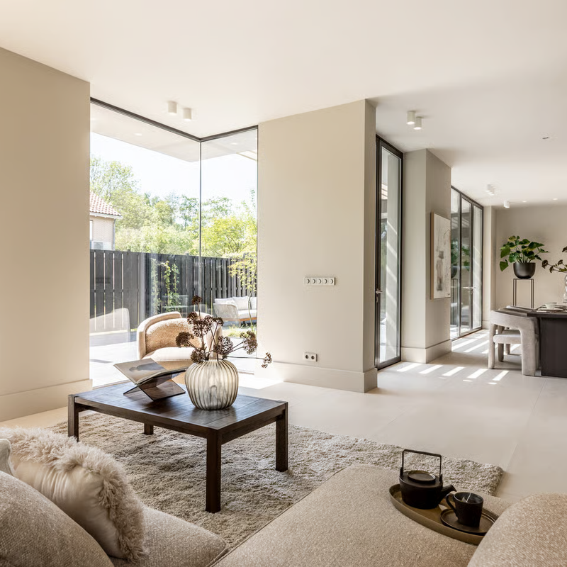 Liv 13 - Hoogpolig vloerkleed met Beige tinten