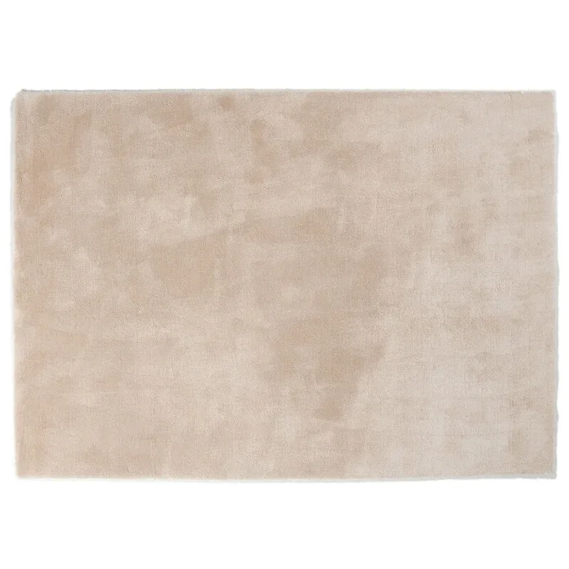 Sandro 13 - Hoogpolig vloerkleed in Pearl Beige