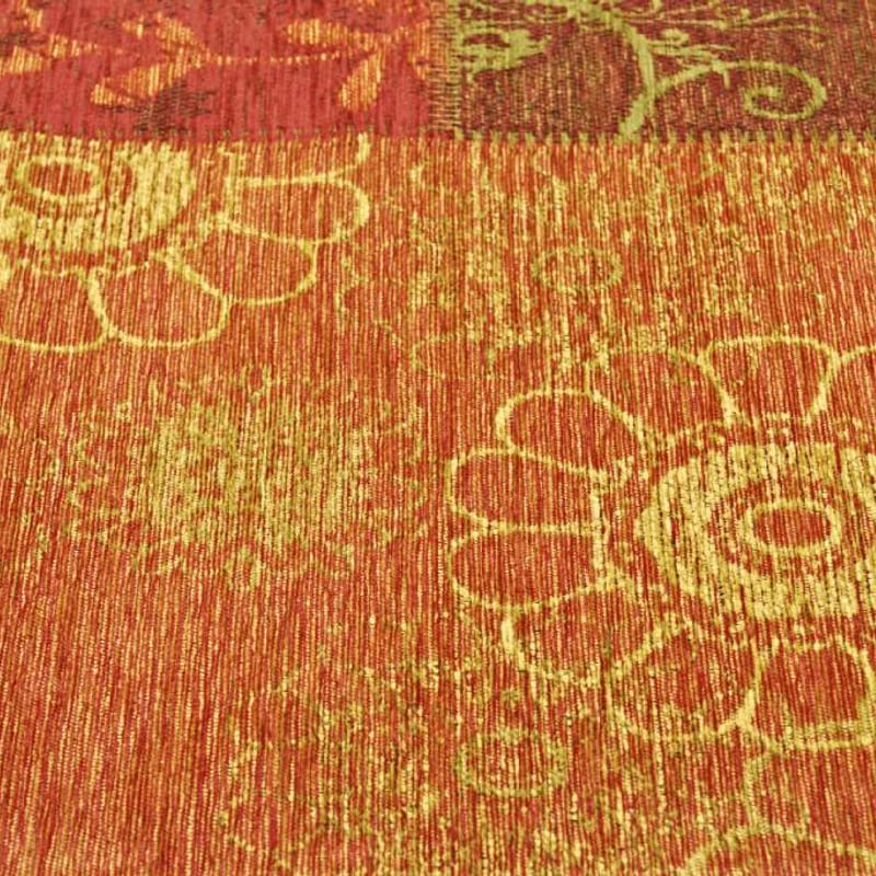 Chatel 99 - Uniek patchwork vloerkleed in multi-kleurstelling