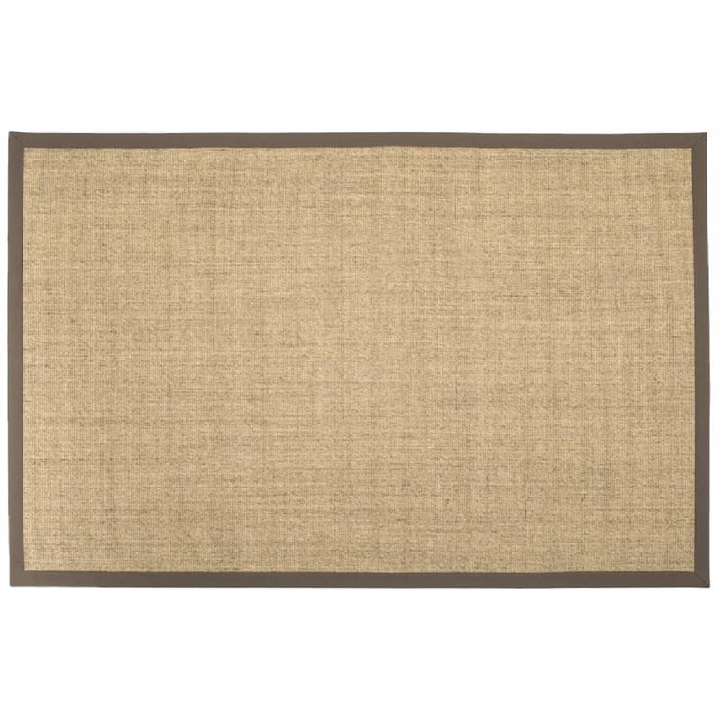 Premium 13 - Prachtig sisal vloerkleed in Beige met Taupe band