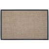 Floorpassion Premium 16 - Prachtig sisal vloerkleed in Naturel met Donkerblauwe band Floorpassion Premium 16 - Prachtig sisal vloerkleed in Naturel met Donkerblauwe band
