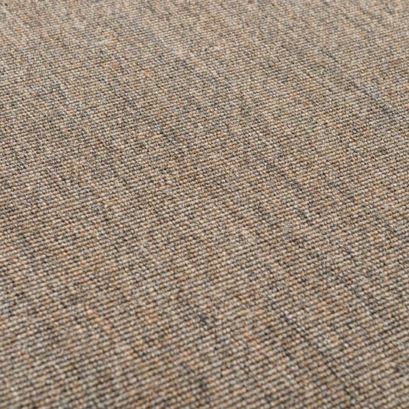 Premium 16 - Prachtig sisal vloerkleed in Naturel met Donkerblauwe band