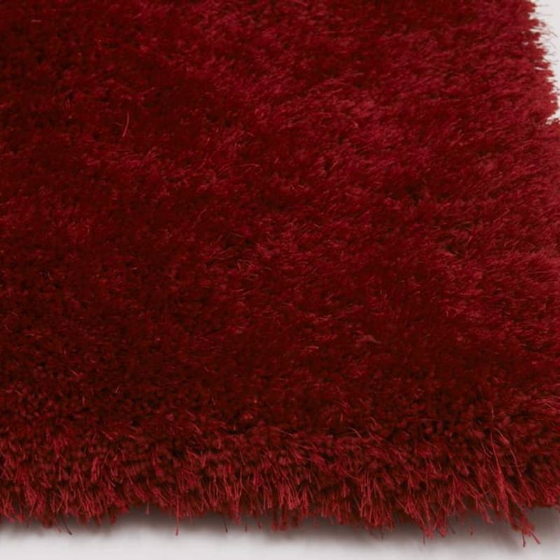 Ross 44 - Prachtig hoogpolig vloerkleed in rode mix kleurensamenstelling