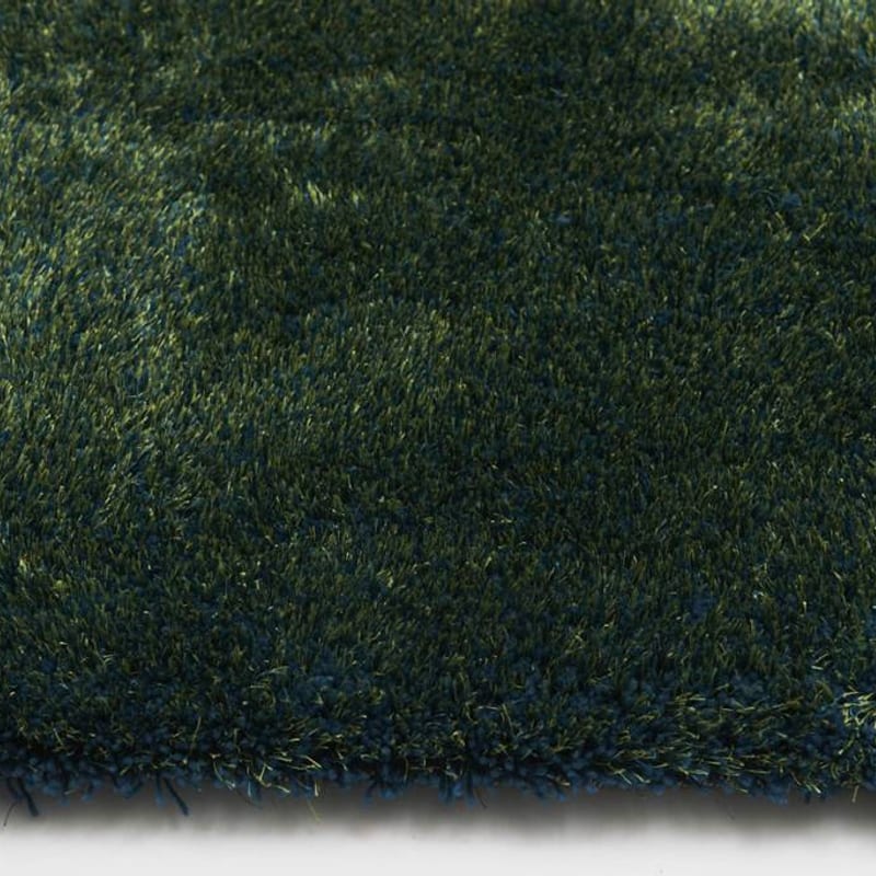 Ross 53 - Prachtig hoogpolig vloerkleed in blauw/groene kleursamenstelling