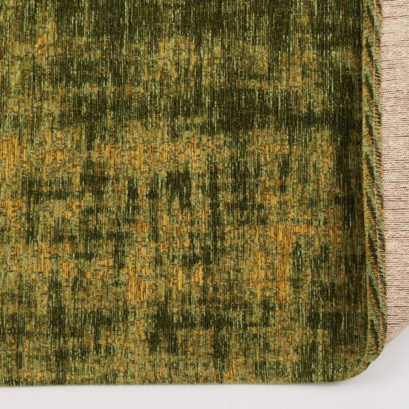 Réal 52 - Zeer uniek vintage vloerkleed met schitterende Groene garen