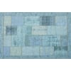 Floorpassion Enzo 33 - Prachtig vintage vloerkleed met Turquoise garen Floorpassion Enzo 33 - Prachtig vintage vloerkleed met Turquoise garen